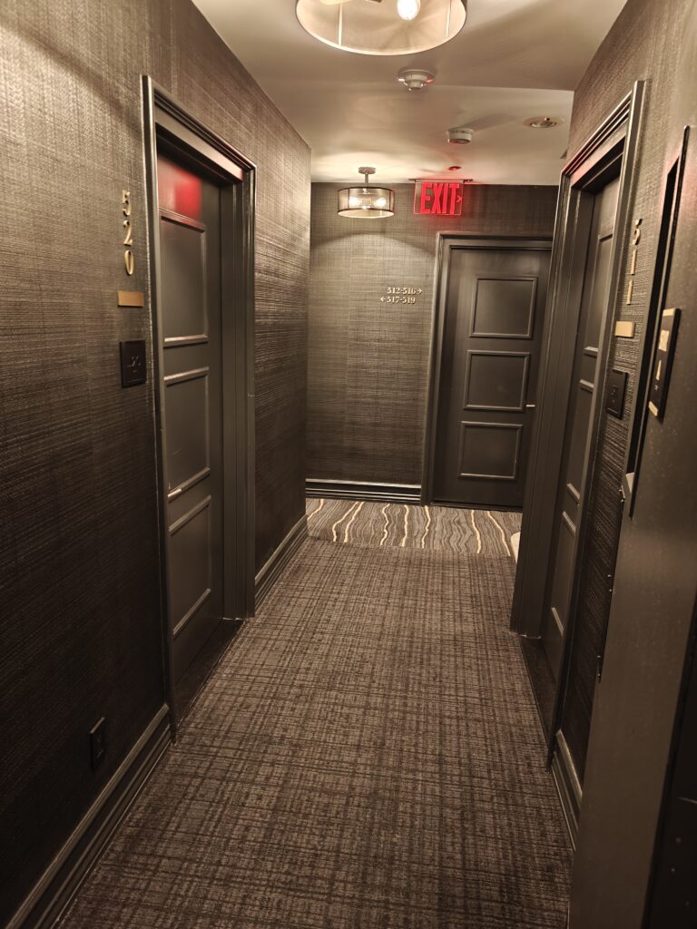 Gang van het Kixby Hotel New York