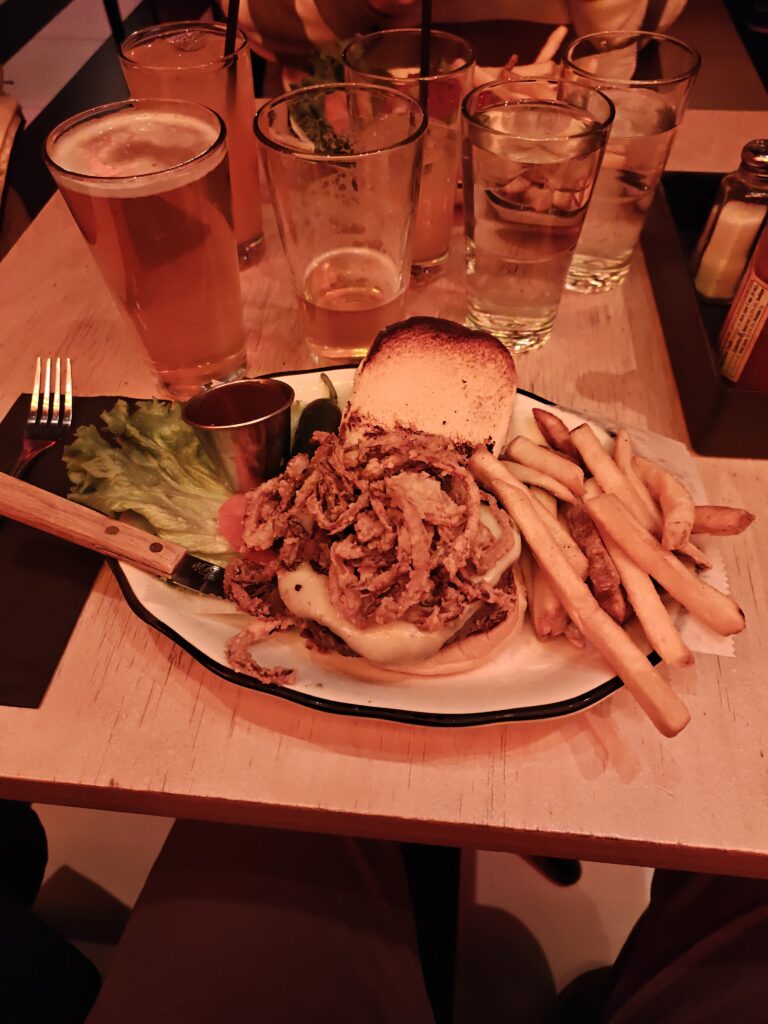 Wagyu Steakhouse Burger Black Tap New York