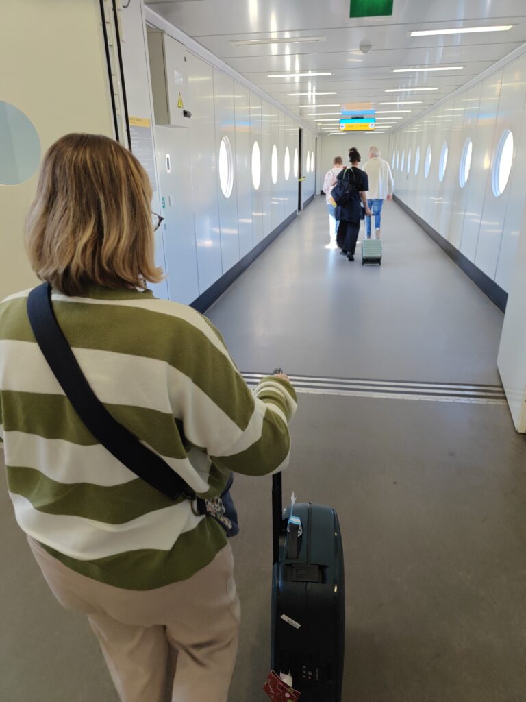 Instappen TUI fly vlucht naar Cancún Mexico