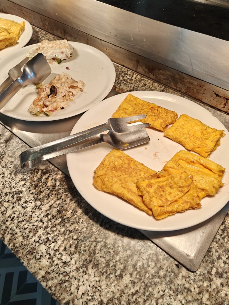 Ontbijtbuffet in Hotel Riu Latino