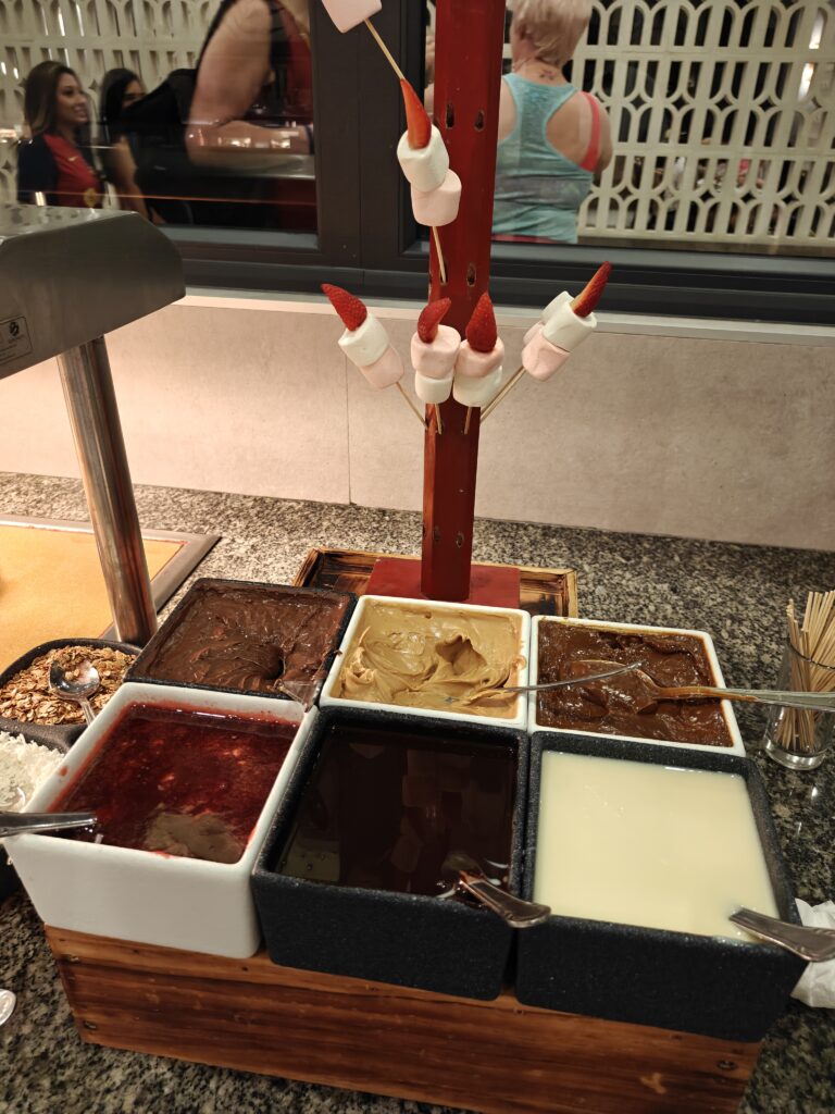 Dessertbuffet Hotel Riu Latino