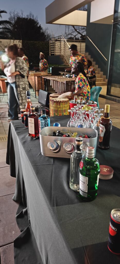 Aperitief in Radisson hotel Johannesburg