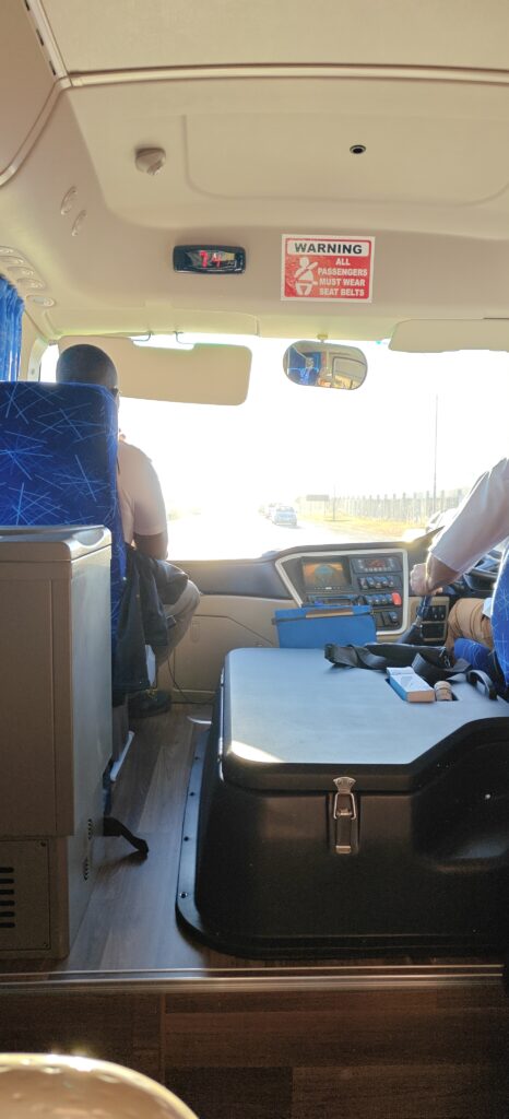 onze plaats in de bus