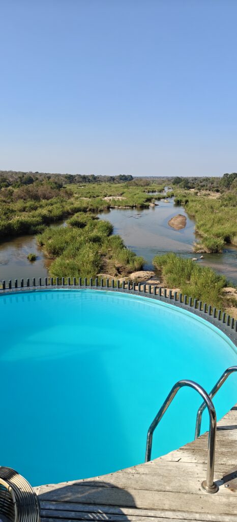Zwembad Kruger Shalati in Kruger National Park