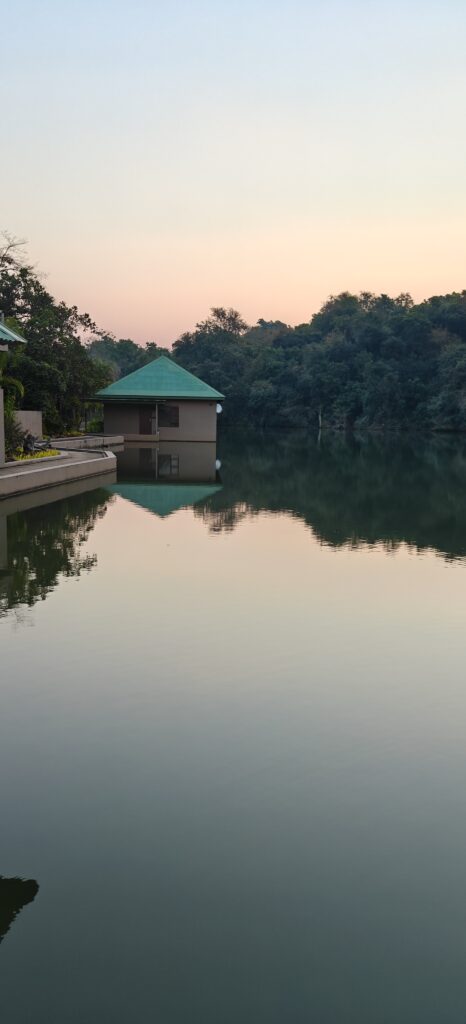 Uitzicht Bambuu Lakeside Lodge Hazyview