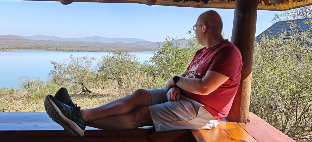 Uitzicht over Lake Jozini vanuit Pongola Game Reserve