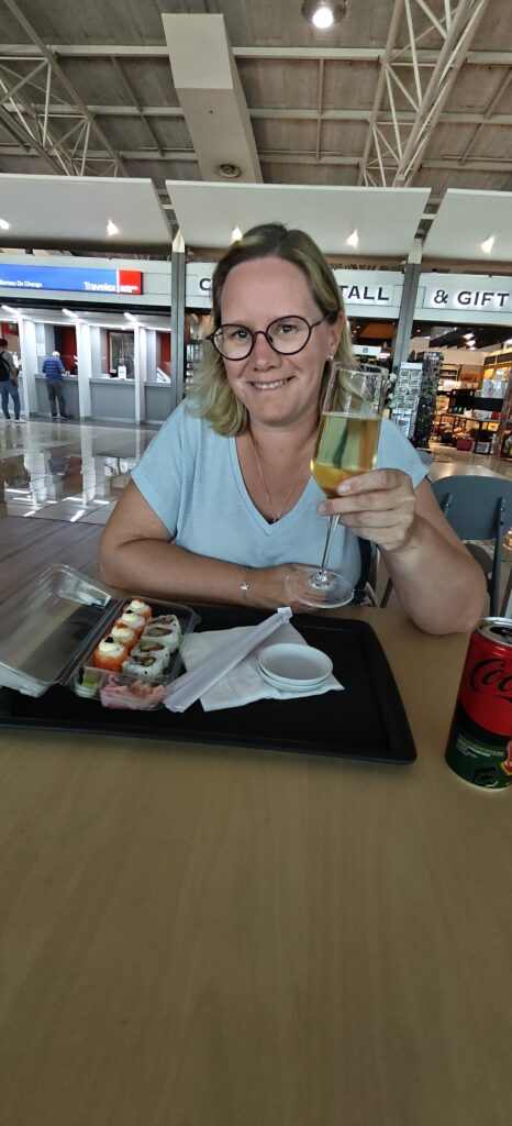 Sushi luchthaven Kaapstad
